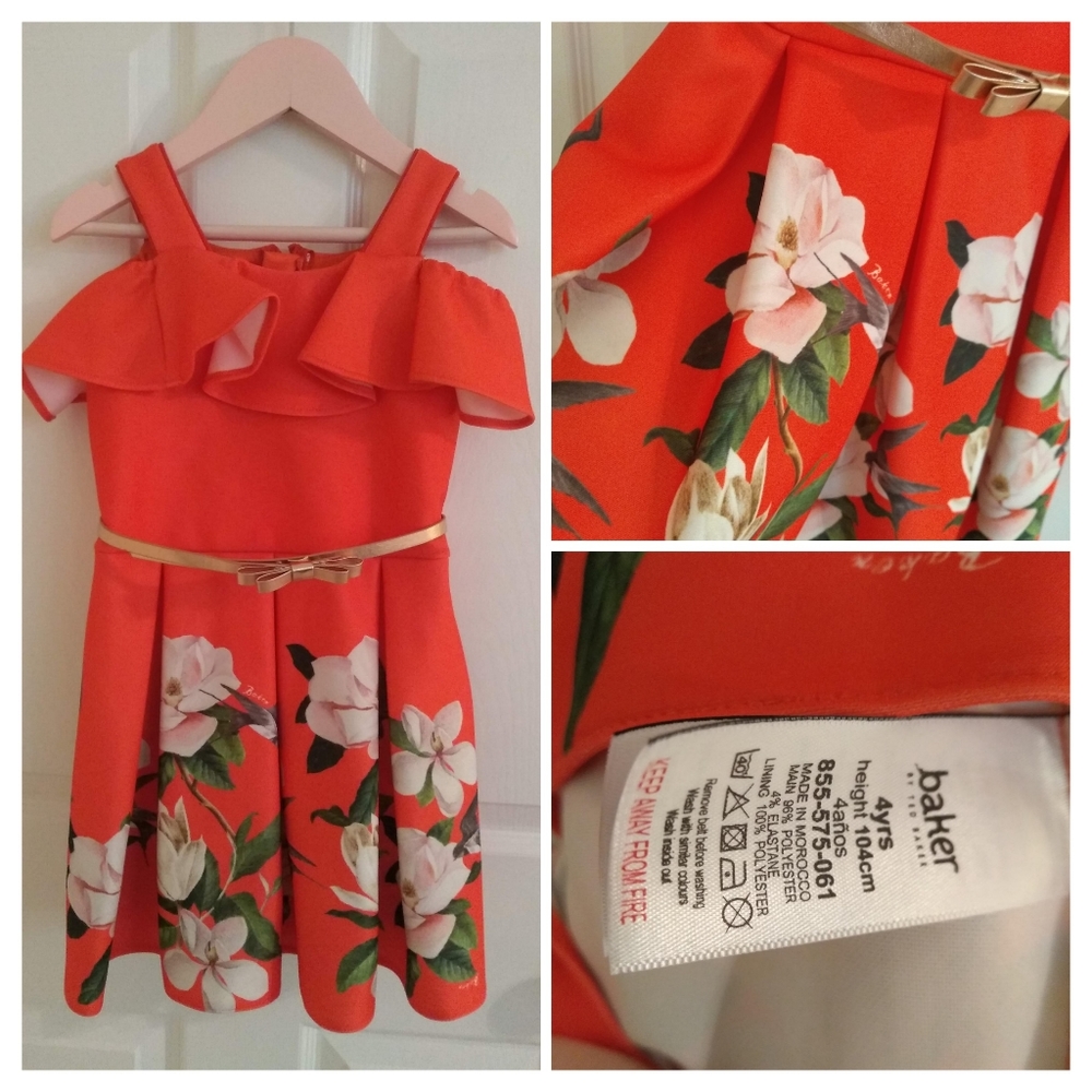 Girls Ted Baker dress age 4